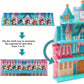 AUFGELD Display Shelf Compatible with Funko Bitty Princesses Series, Display Stand for Bitty Pop Princess Figures, Wallmountable Bitty Shelf, Displays