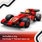 LEGO City F1 Pit Stop & Pit Crew with Ferrari Car Toy - Model Race Car Toy Building Playset for Kids, Boys and Girls, Ages 6+ - F1 Collectible