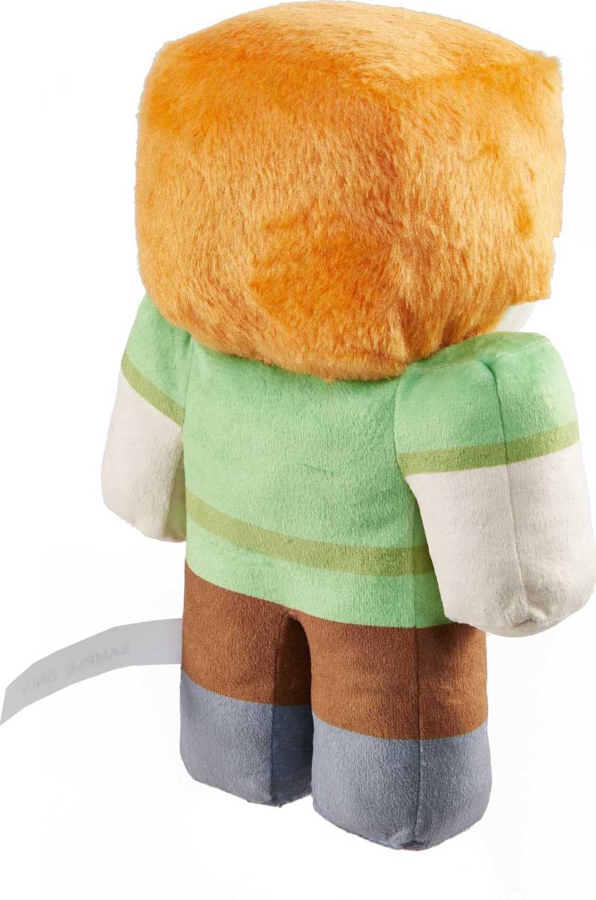 Mattel Minecraft Basic Plush Toy, Alex Soft Doll, 8-inch Collectible Inspired by a Fan-Favorite Character from the Video Game