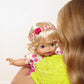 Mattel Little Giggle Mommy Laugh and Love Baby Doll w/ Carrier | Y6680