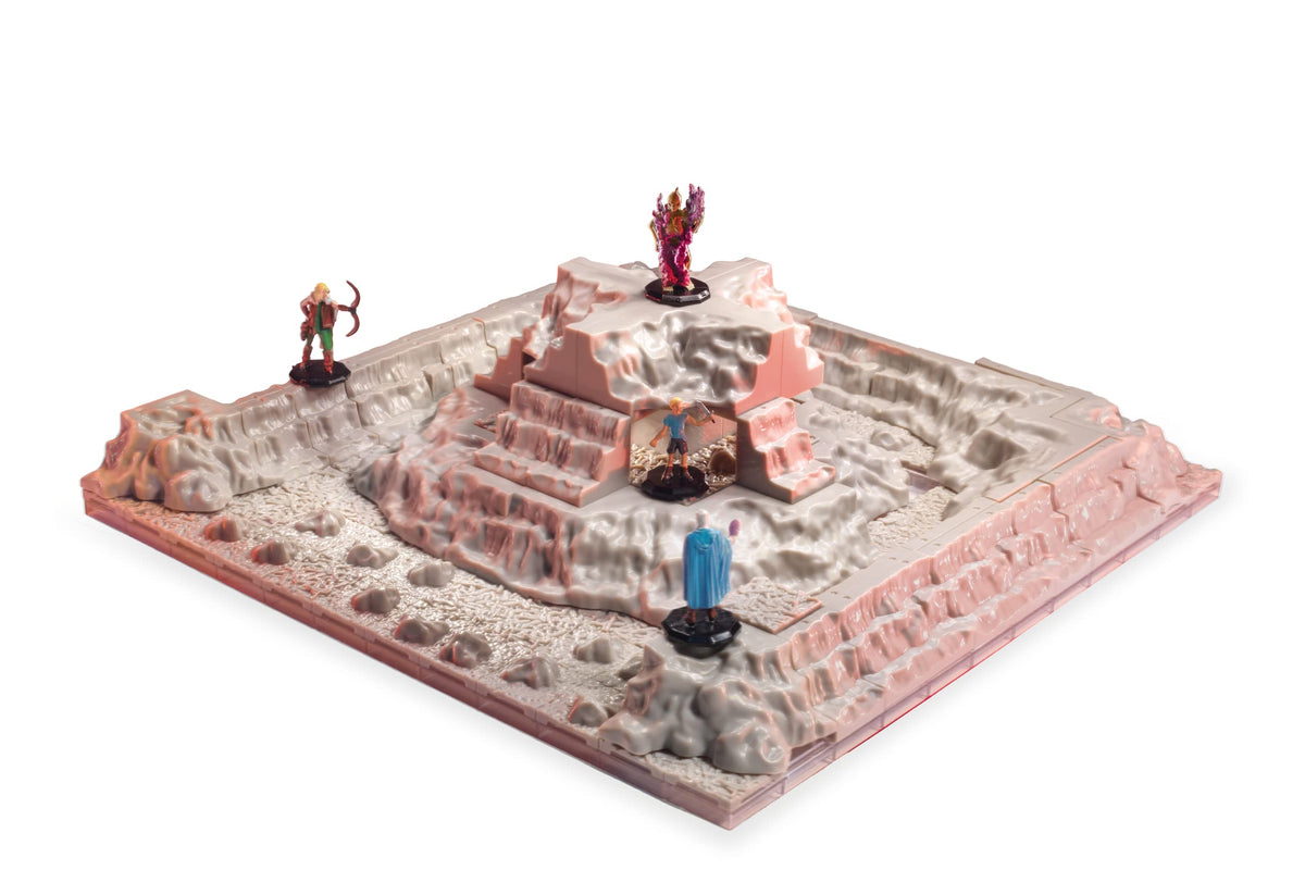 Monster Adventure Terrain 107pc Paintable Rocky Ruins Compatible with DND