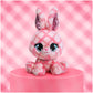 GUND P.Lushes Pets Trixie Karrats Designer Fashion Plush Toy, Collectible Bunny Stuffed Animal, Pink and Purple, 6”