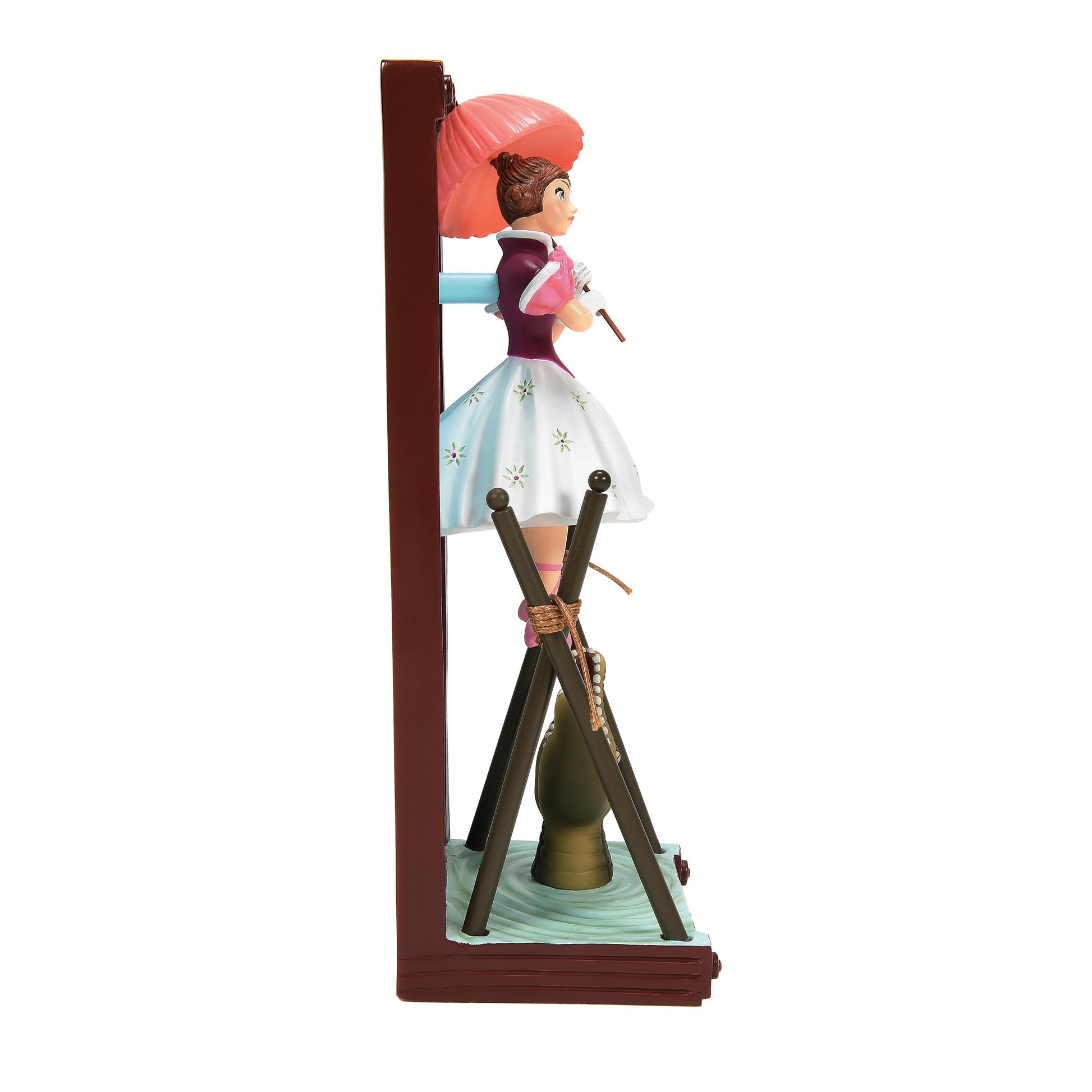 Enesco Disney Showcase the Haunted Mansion Tightrope Girl Framed Portrait Figurine, 7.9 Inch, Multicolor