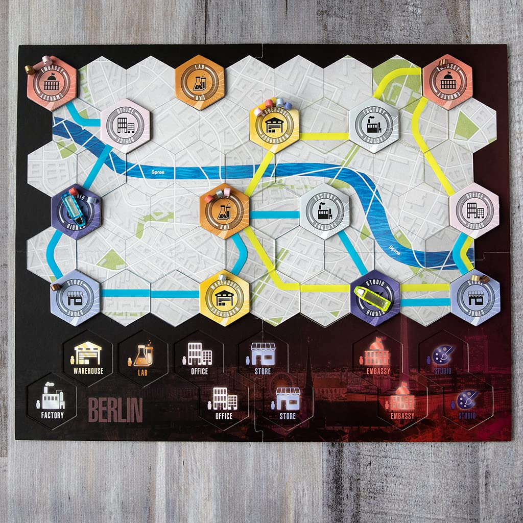 Bezier Games Maglev Metro , Black