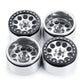 RCLIONS Aluminum 2.2" Beadlock Wheels Rims 35mm for Axial Wraith SCX10 TRX4