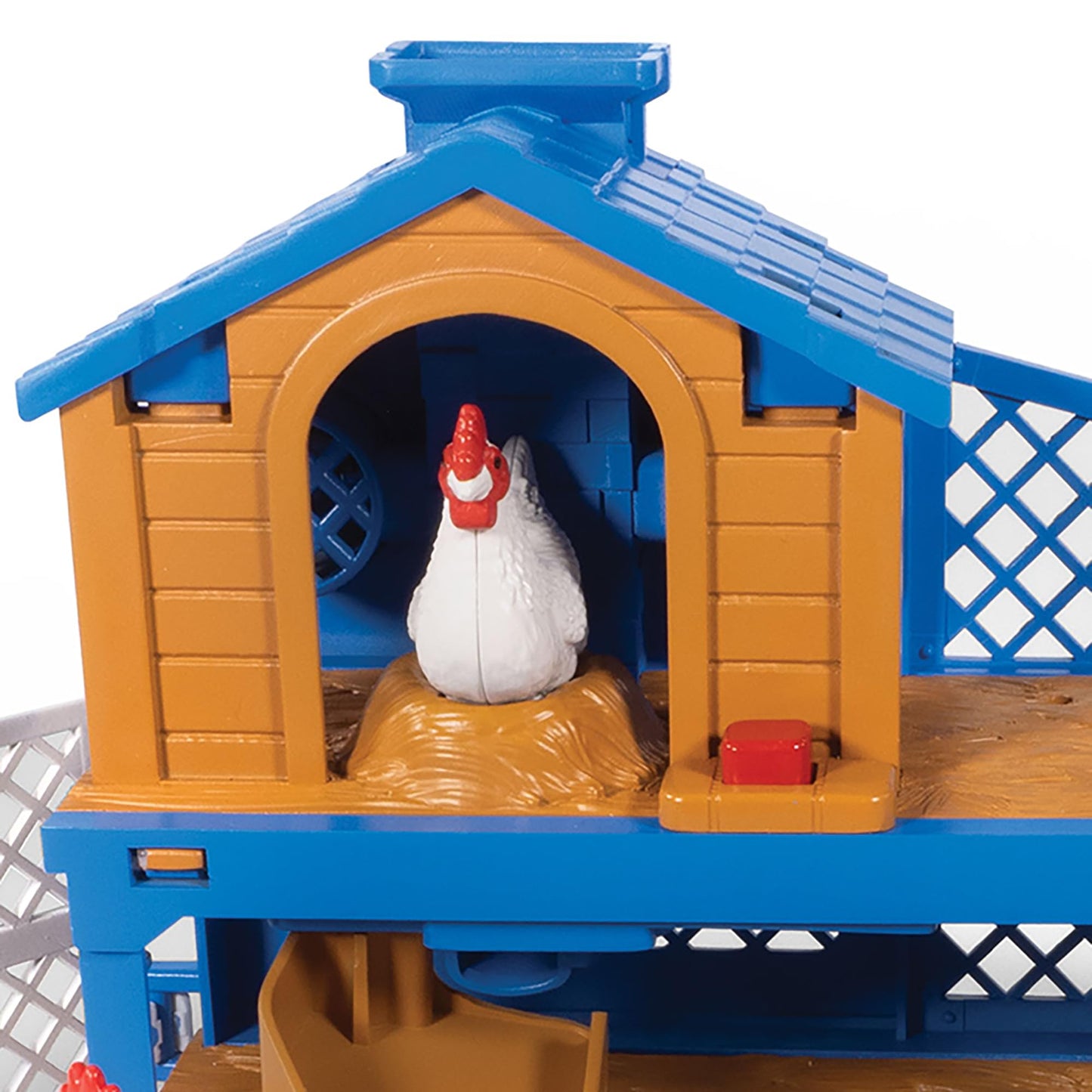 Big Country Toys: Chicken Coop Adventure - 11-Piece Farm Toy Playset, Rooster & Chicken Animal Figurines, Interactive Egg Gathering, Fencing, Kids 3+