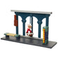 Nintendo Super Mario Lava Castle Deluxe Play Set, Includes: 2.5” Fire Mario Figure & Mechanical Features, Spinning Fireballs Tower, Swinging Pendulum