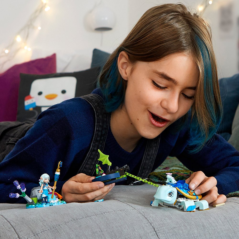 LEGO Elves Naida & the Water Turtle Ambush 41191 Building Kit (205 Pieces)