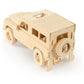 Quay P323 Land Rover Woodcraft Construction Kit FSC, Brown