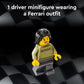 LEGO Speed Champions Ferrari F40 Supercar, Toy Car Model Building Set with Driver Minifigure, Collectible Ferrari Toy for Kids Ages 9 and Up, 76934
