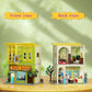 Happy Burgers House Building Set, The Bob's House Kuchi Kopi Building Blocks Toys Set Compatible with Lego, Great Gift and Collectibles Set