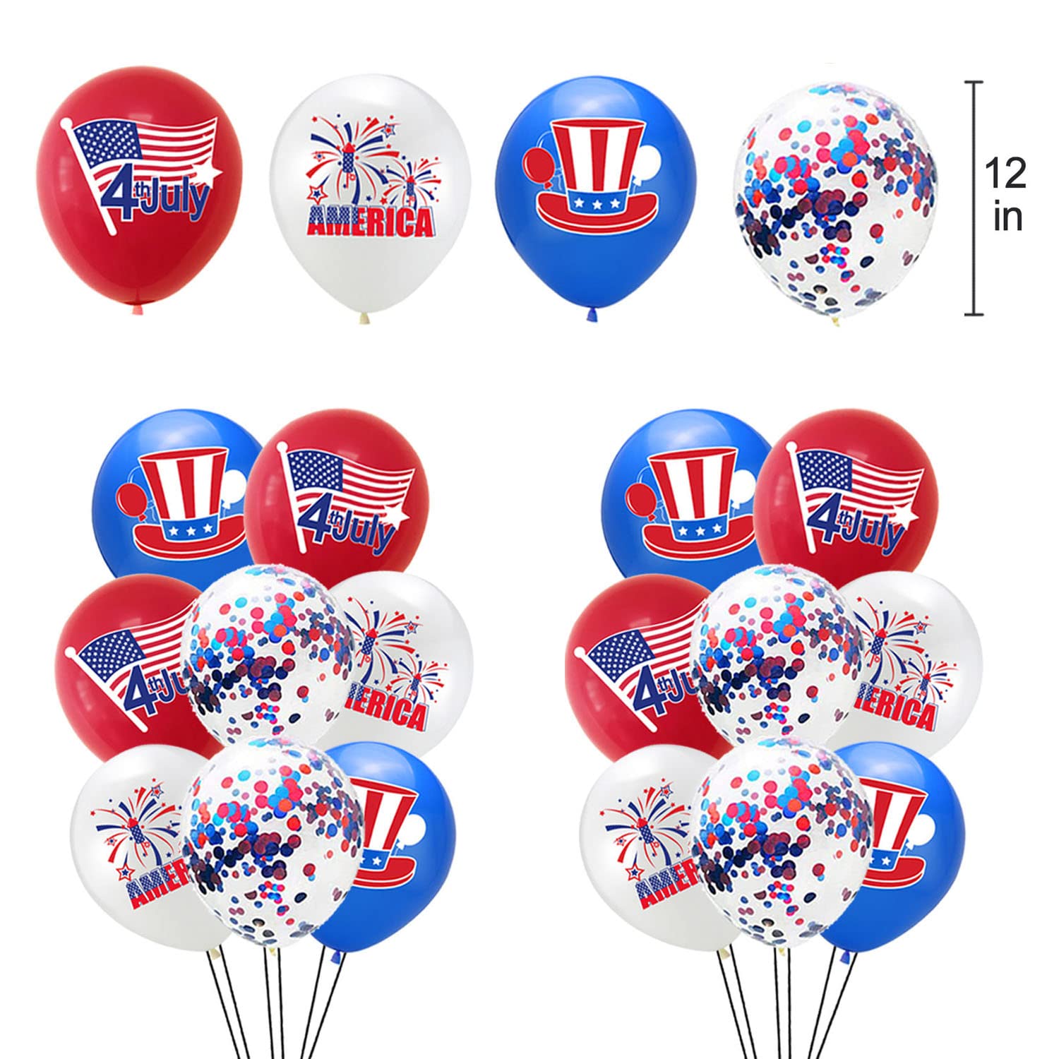 Little Firecracker Birthday Party Decorations 4th of July 1st Birthday Party Supplies Glittery Little Firecracker Banner High chair Banner