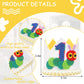 ZZDCMS Caterpillar 1st Birthday Crown - Hungry Caterpillar Theme Party Decorations,First Birthday Party Crown For Boys,Hungry Caterpillar Cake Smash