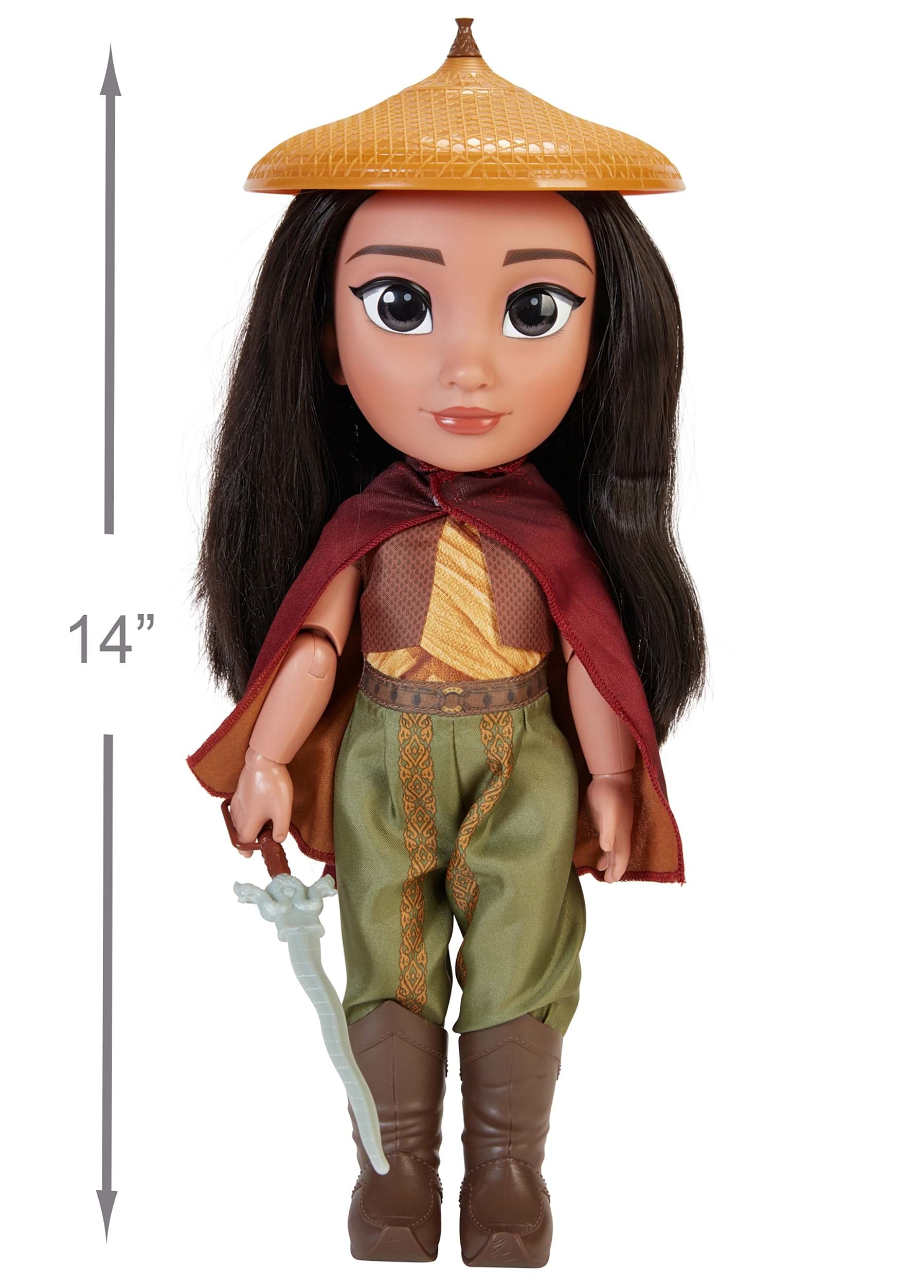 Disney Raya and The Last Dragon Doll Articulated Large Raya Doll