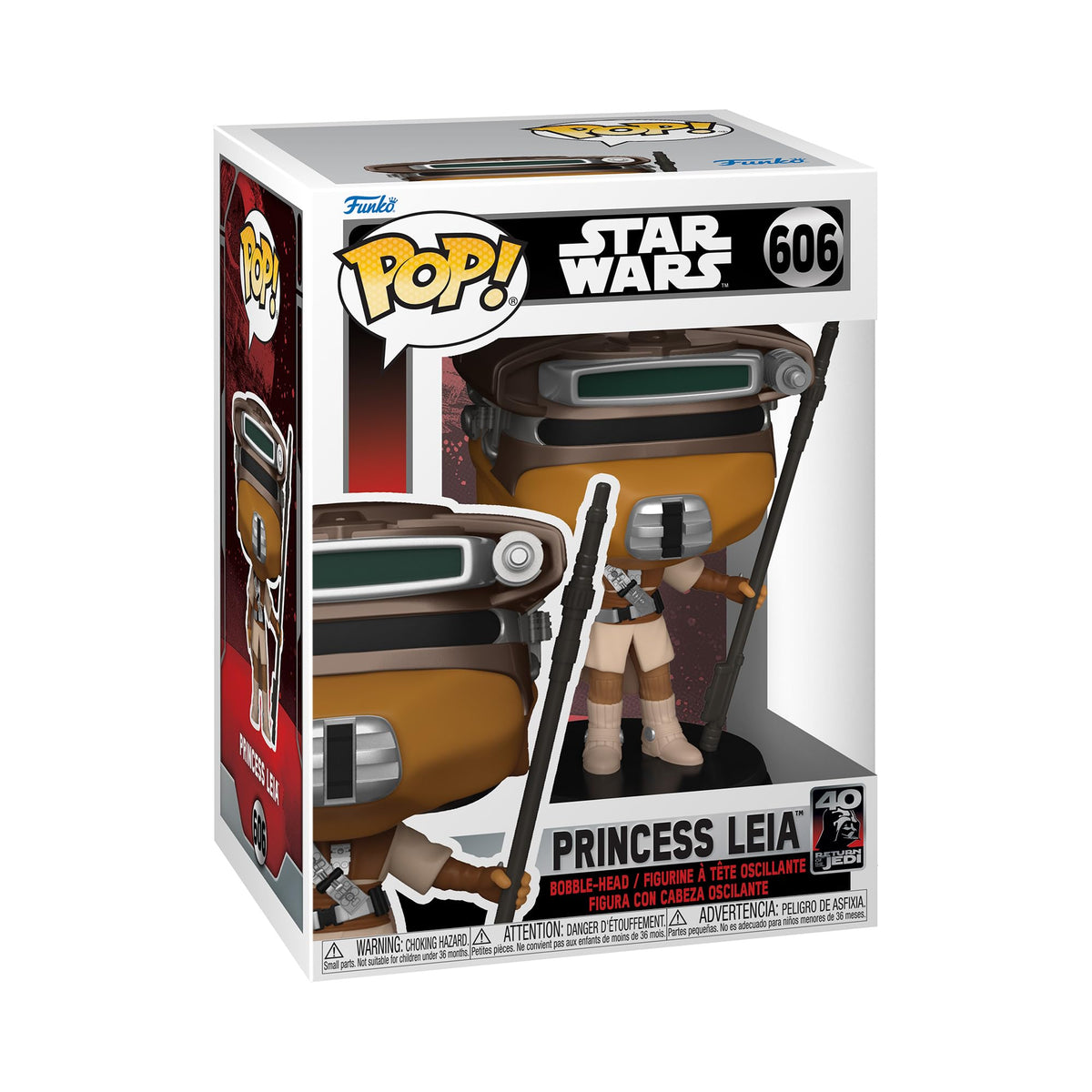 Funko POP! Star Wars: Return of the Jedi 40th - Leia (Boushh)