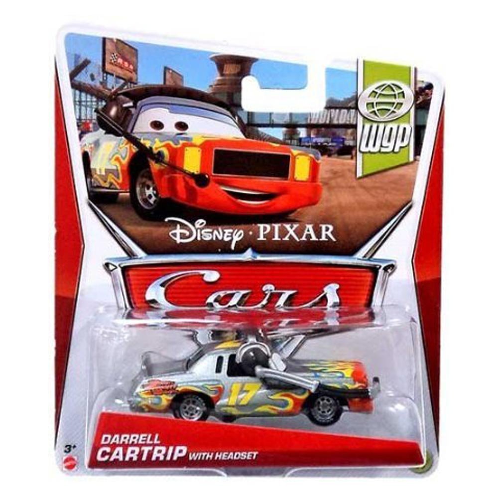 Disney/Pixar Cars, 2013 WGP, Darrel Cartrip with Headset Die-Cast Vehicle