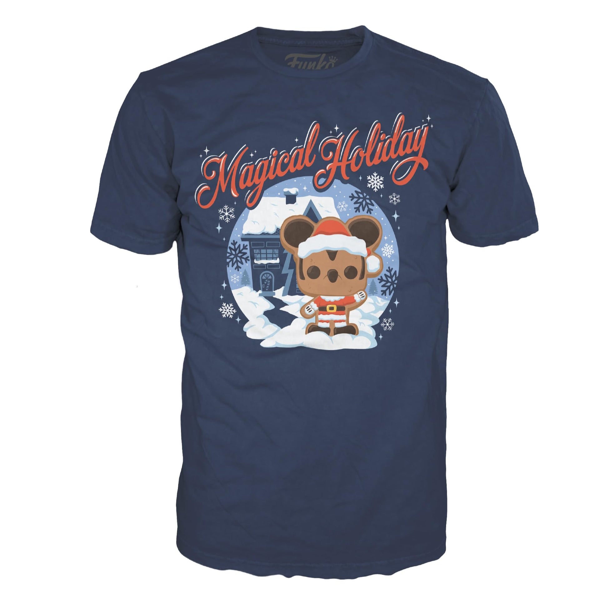 Funko Pop! Boxed Tee: Disney Holiday - Santa Mickey - L