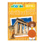 Professor Noggin's Ancient Civilizations Trivia Card Game - Educational Card Game for Kids - Ages 7+ - 30 Cards