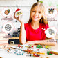 EIAVURPE Christmas Ornaments Building Set, 11-in-1 Christmas Tree, Wreath, Nutcracker, Gingerbread, Polar Bear, Snowflake, Reindeer, Santa, Stocking