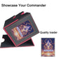 CMFYlive Card Deck Box for Commander deck box MTG Deck Box Gamegenic Deck Box Fits 100+ Double Sleeved Cards Magic Commander Card Storage Box with 2