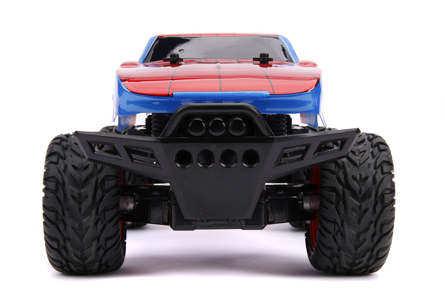 Jada toys Marvel Spider-Man Dodge Charger Daytona 4x4 Elite R/C with turbo boost USB charging and batteries included (30761)