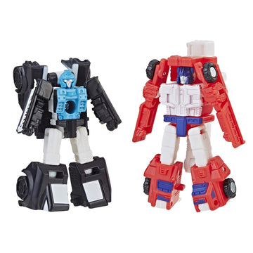 Transformers Toys Generations War for Cybertron: Siege Micromaster Wfc-S19 Autobot Rescue Patrol 2 Pack Action Figure - Adults & Kids Ages 8 & Up