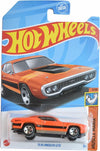 Hot Wheels '71 Plymouth GTX, Muscle Mania 7/10 [Orange] 166/250