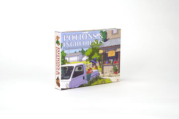 Obojima Potions & Ingredients Deck Box Tabletop Accessory with Illustrated Cards Supporting Potion Effects, Resource Tracking, Immersive Sessions