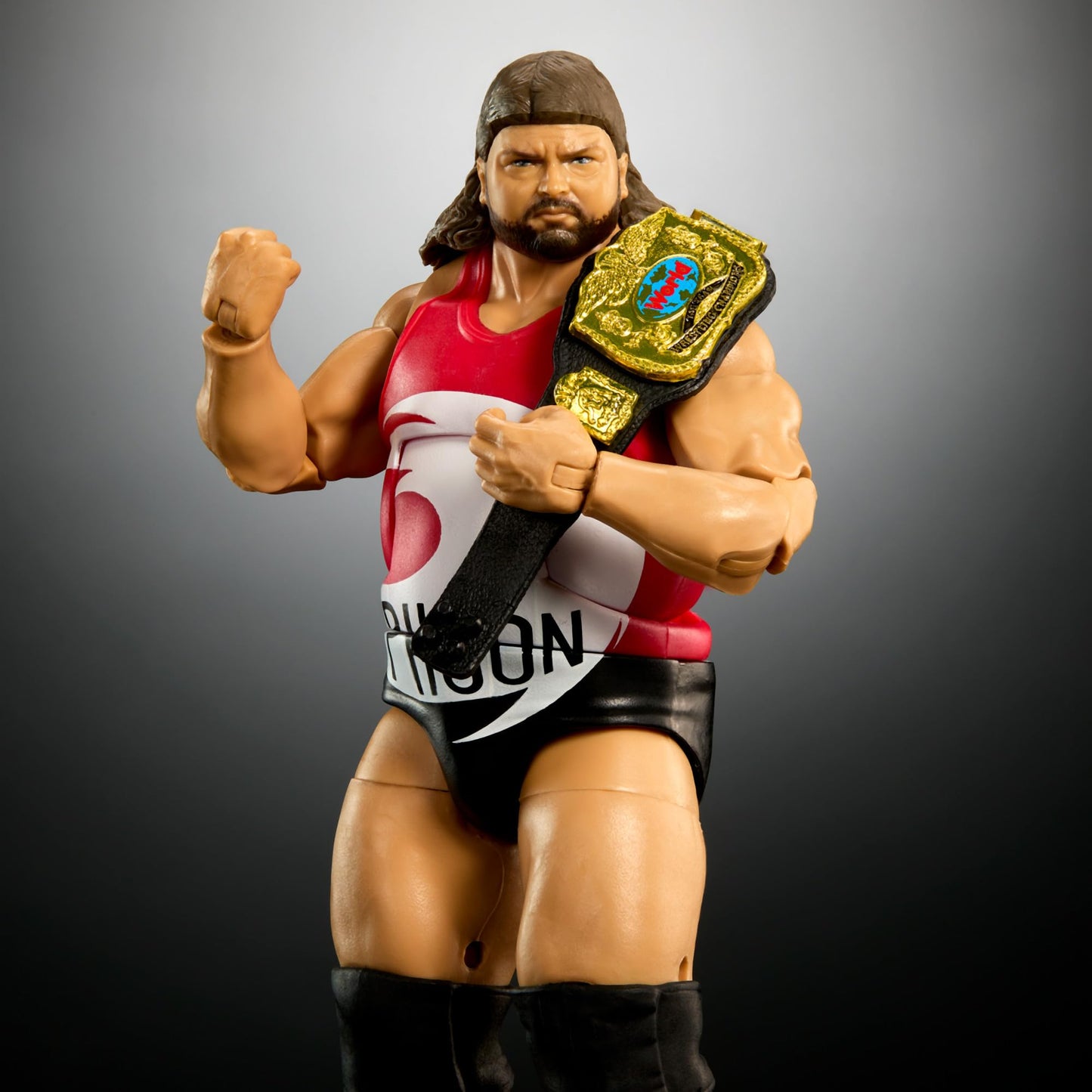 Mattel WWE Elite Action Figure & Accessories, 6-inch Collectible Typhoon with 25 Articulation Points, Life-Like Look & Swappable Hands