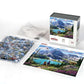 Boardwalk Glacier 500 Piece Jigsaw Puzzle Scenic Wildlife Montana Puzzles with Premium Box, Gift for Adults and Family 16"x20"