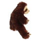 Aurora Hand Puppet 11.5" Sloth Interactive Stuffed Animal