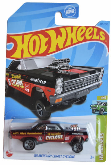Hot Wheels '65 Mercury Comet Cyclone, HW Gassers 4/5 [Black] 199/250
