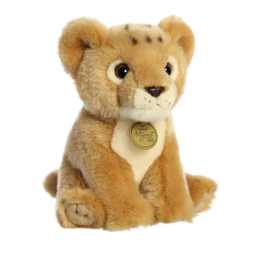Aurora® Adorable Miyoni® Tots Lion Cub Stuffed Animal - Lifelike Details Make a Cherished Companion - Perfect for Decorating Bedrooms or Classrooms