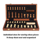 AMEROUS 15 Inches Magnetic Wooden Chess & Checkers Set (2 in 1) - Folding Board -Gift Box Packed -24 Cherkers Pieces -2 Extra Queens, Beginner Chess