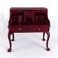 Dollhouse Minature Platinum Secretary Desk Mahogany