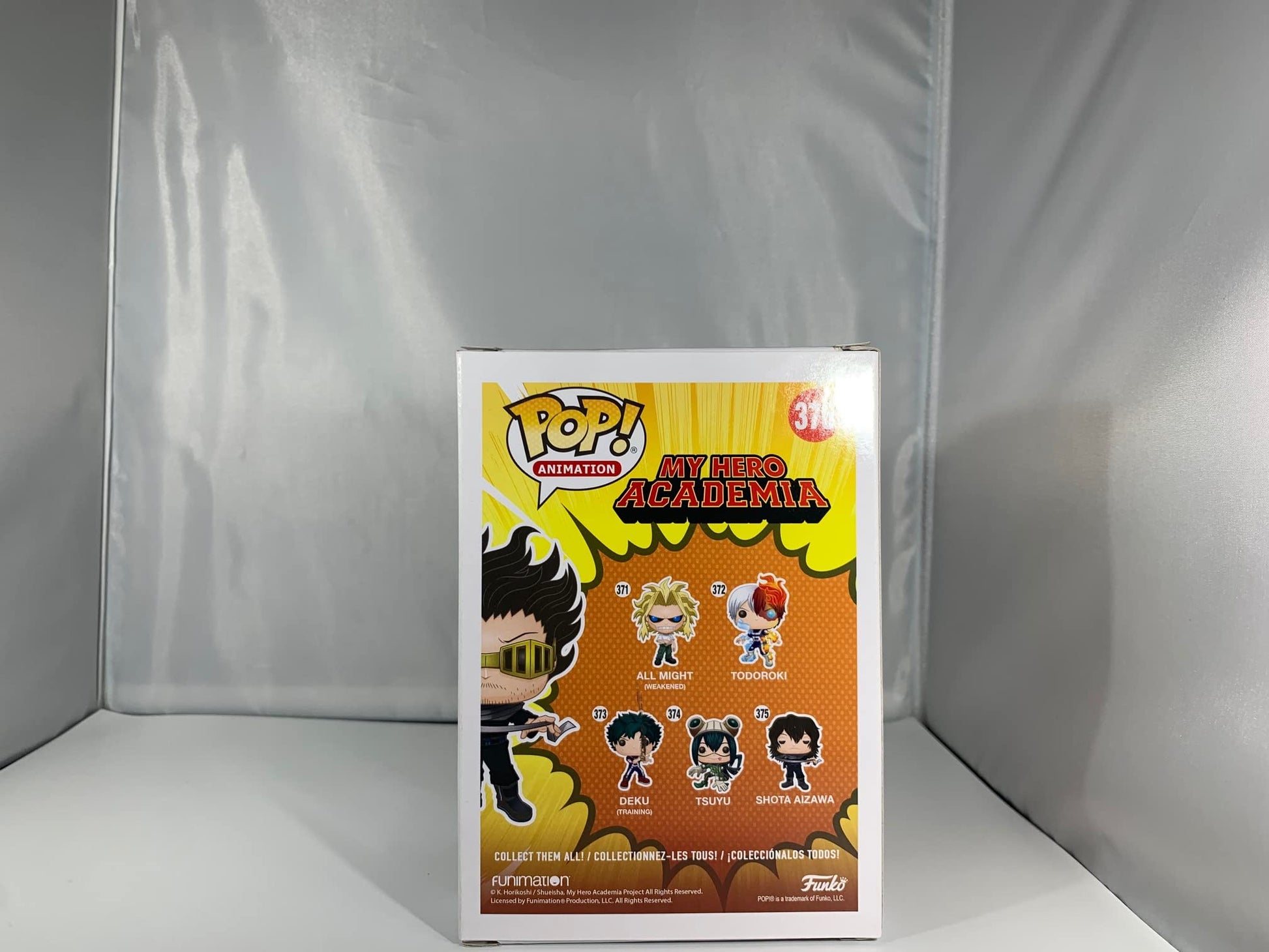 Funko My Hero Academia Pop! Animation Shota Aizawa (Hero Costume) Vinyl Figure Hot Topic Exclusive Multi None