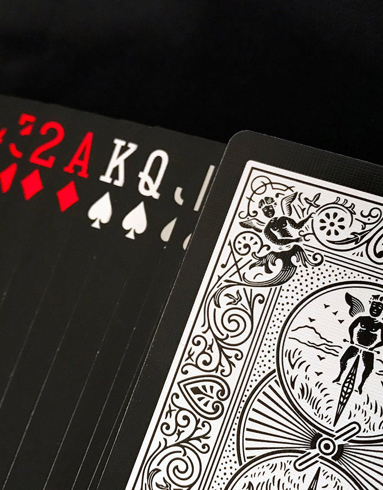 Bicycle Black Tiger Red Playing Cards Black Tiger Playing Cards