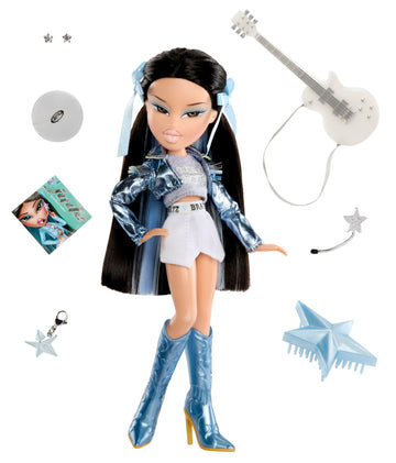 Bratz Pop Starz Jade Fashion Doll with Accessories and Charm