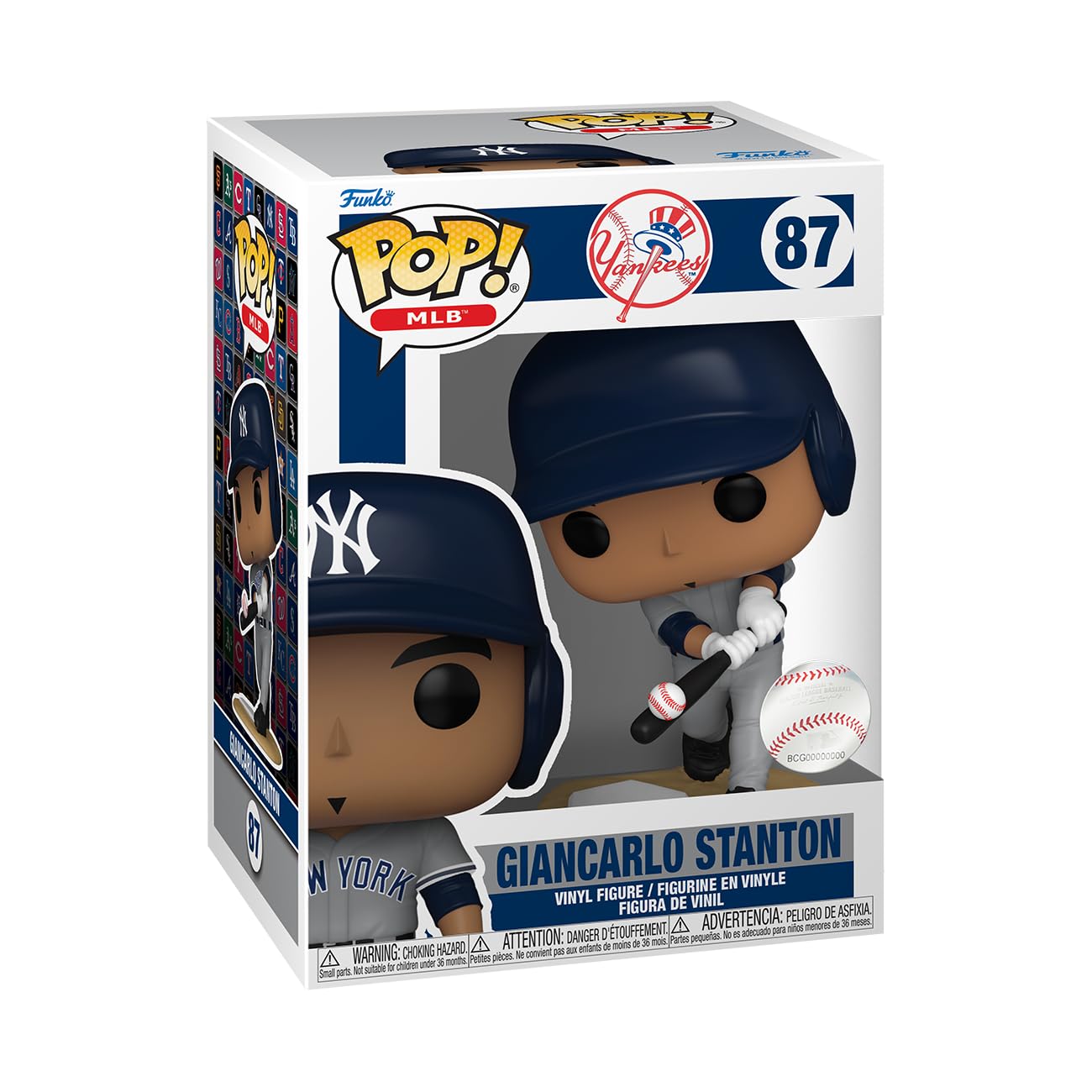 Funko POP! MLB: Yankees - Giancarlo Stanton - (AW) - Collectable Vinyl Figure - Gift Idea - Official Merchandise - for Kids & Adults - Sports Fans