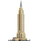 Apostrophe Games Empire State Building Block Set (1,559 Pieces) Officially Licensed - New York's Empire State Building Famous Landmark Series