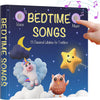 LEARNING BUGS Bedtime Songs - 13 Timeless Lullabies for Little Ones, Musical Books for Toddlers, 28-Button Music Book, Musical Toys for Toddlers 1-3