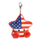 Aurora Palm Pals 4" Americana Star Adorable Clip-On