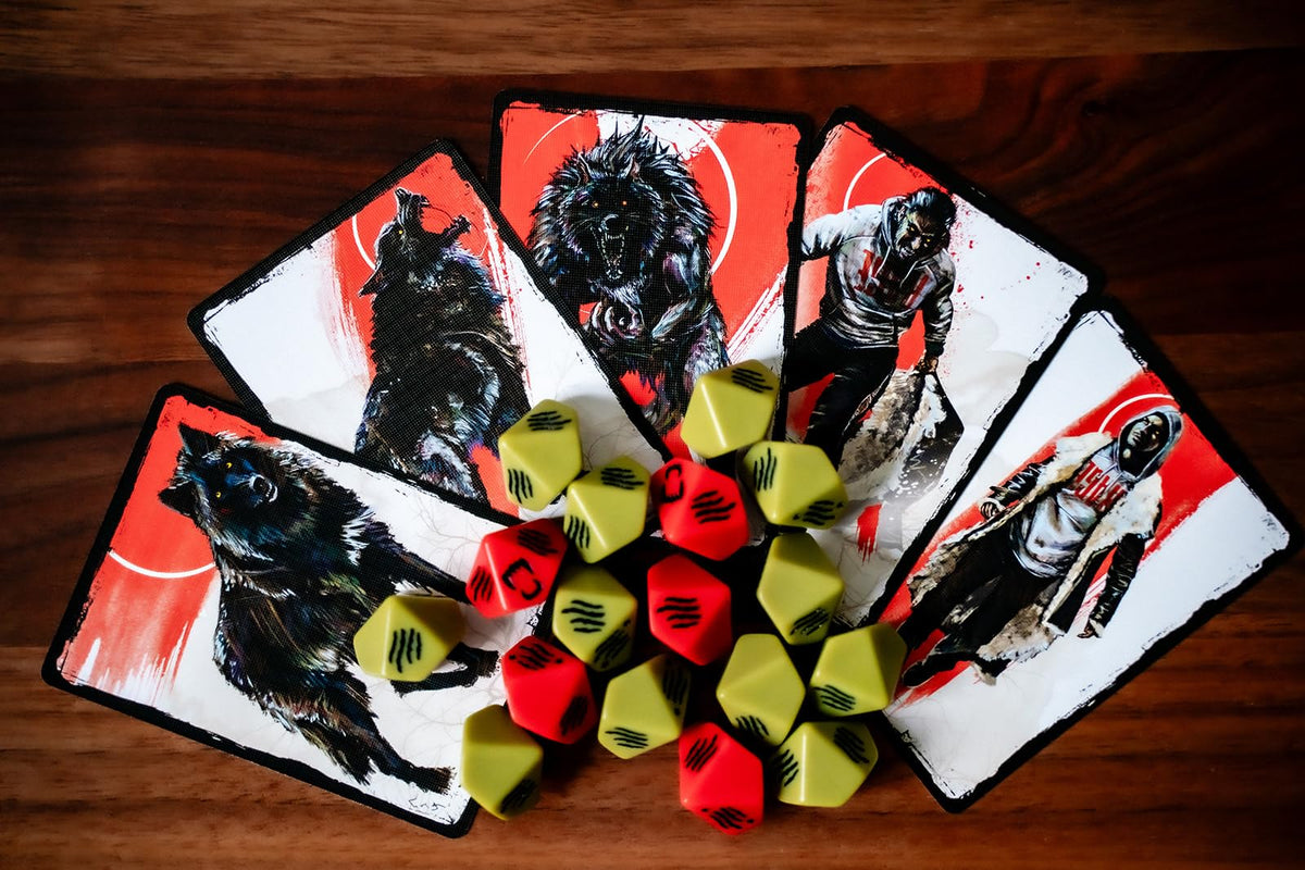 Renegade Game Studios Werewolf: The Apocalypse 5th Edition Dice & Card Set