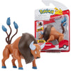 Pokémon Tauros Battle Feature Figure - 4.5-Inch Tauros Battle Ready Figure with Leg Kick Attack, PKW3369