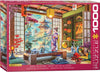 Eurographics - Japan Tea Room 1000 Pieces Jigsaw Puzzle for Adults