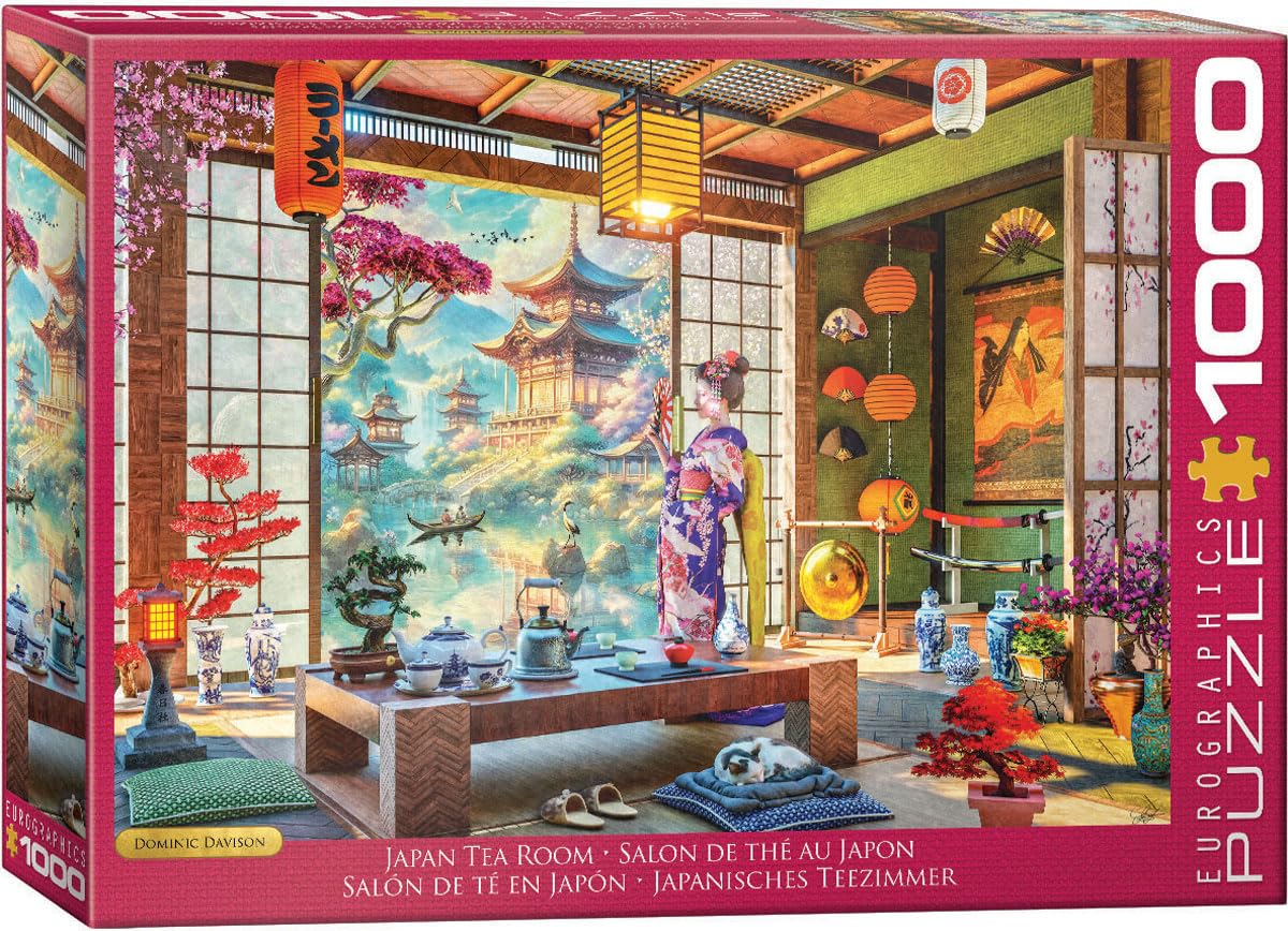 Eurographics - Japan Tea Room 1000 Pieces Jigsaw Puzzle for Adults