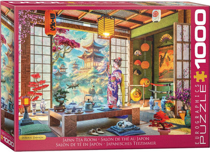 Eurographics - Japan Tea Room 1000 Pieces Jigsaw Puzzle for Adults