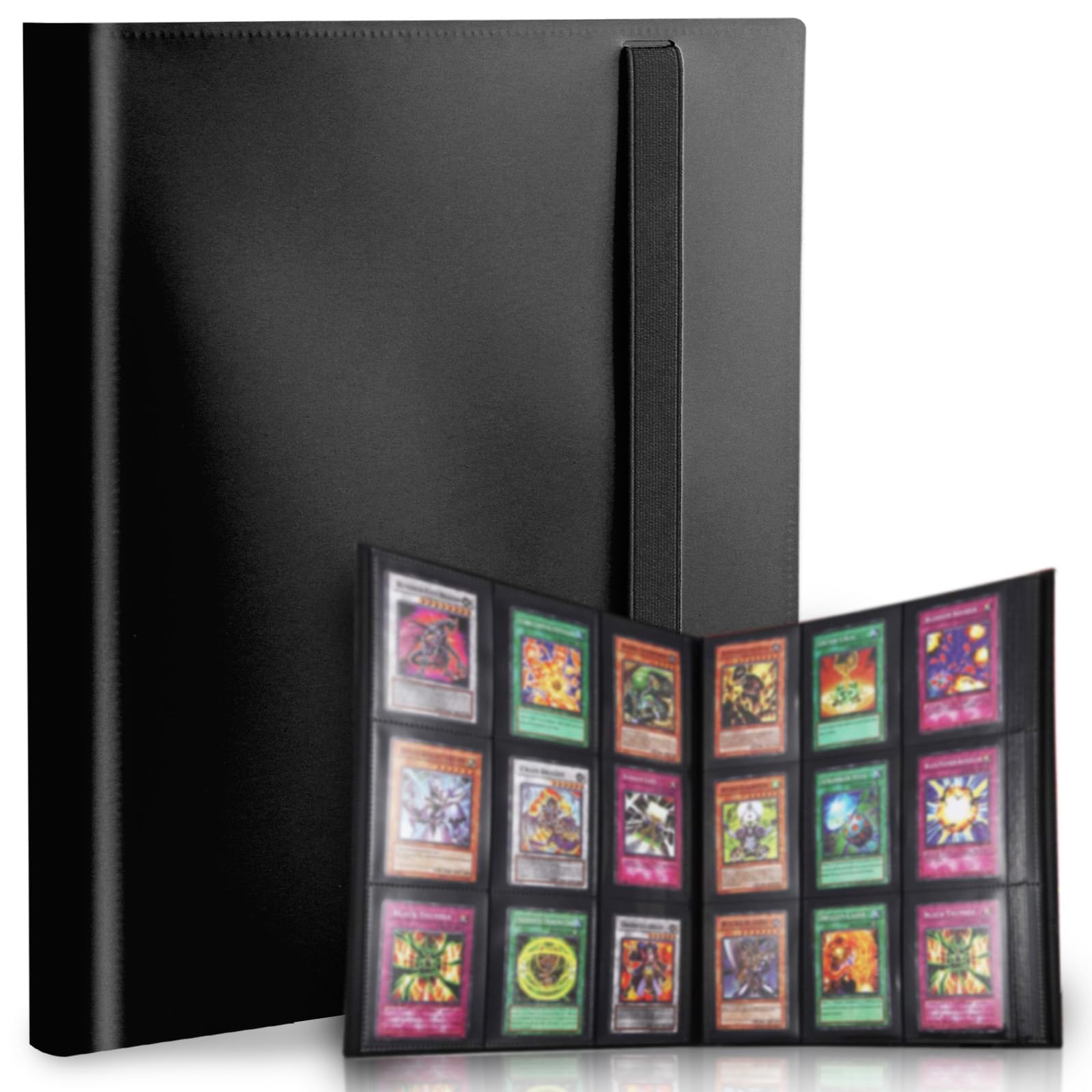 Card Binder, 9 Pocket Trading Card Album Folder,20 Pages, 360 Card Capacity Sports Card Binder, Premium Card Binders Compatible with MTG, TCG