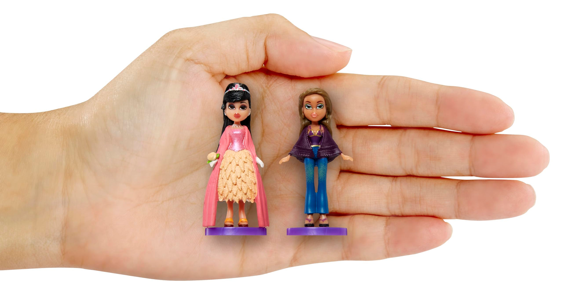 Mini Bratz Series 3 Collectible Figures, 2 Mini Bratz in Each Pack, Blind Packaging Doubles as Display, Y2K Nostalgia, Collectors Ages 6 7 8 9 10+