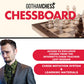 GothamChess Board | Foldable & Portable, Magnetic Chess Pieces, Organized Fitted Storage, Includes Course by International Master Levy Rozman, Game